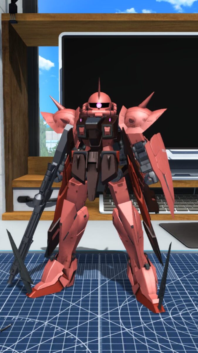 ガンダムブレイカーモバイル オリジナルガンプラを作ってみた 136 137体目 ロボネタッ